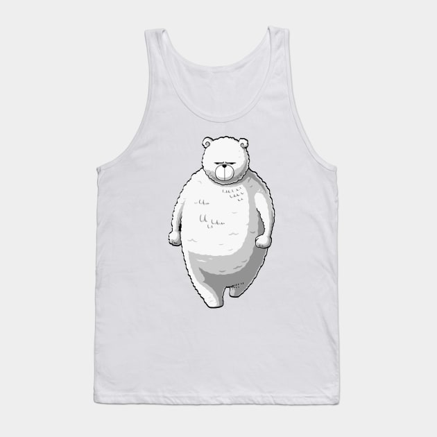 WHITE BEAR Tank Top by presentees